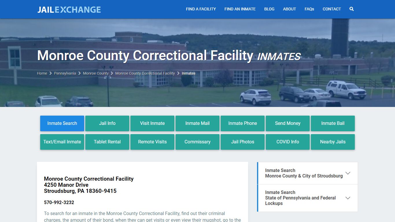 Monroe County Jail Inmates | Arrests | Mugshots | PA